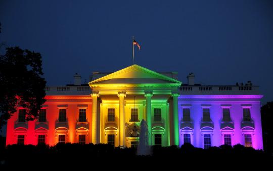 Gay white house